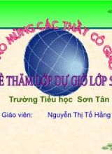 Bài giảng Lịch sử lớp 5 - Bài 13 Tha hi sinh tât ca, chư nhât đinh không chiu mât nươc - Nguyễn Thị Tố Hằng